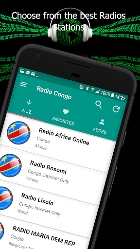 Android application Congo Radio Stations screenshort