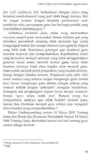 Etika Profesi Guru Agama Islam