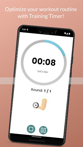 Android application FlexiFit: Training Timer screenshort