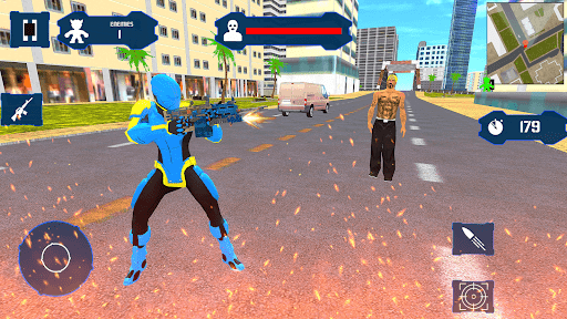 Miami Crime Sim Rope Hero Game Screen 2