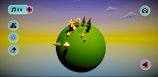 Android application My Little Planet: Relax Game screenshort