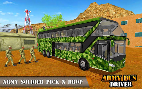 Army Bus Transporter Coach Fun apktram screenshots 13