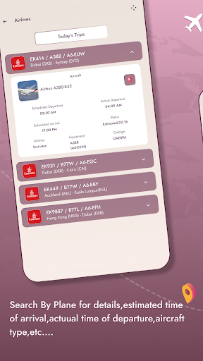 Live Flight Tracker Screen 3