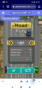 غضب الطريق _ Road Fury Game