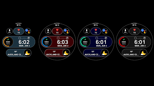 Night ver 11 - watch face screenshot 15