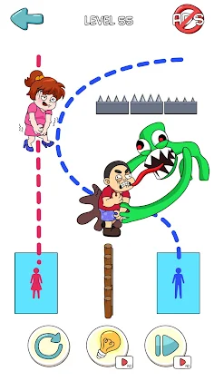Toilet Rush - Maze Puzzle - Screenshot 2