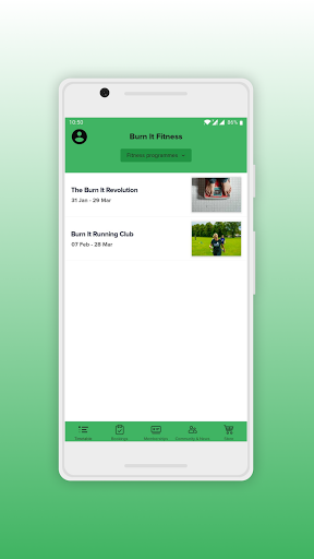 Burn It Fitness Screen 3
