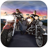 Outlaw Biker Attack: Fury Road Racing Wars icon