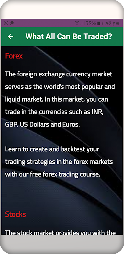 How to Day Trade Course Screen 2