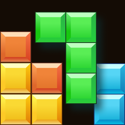Green Block Blast! logo