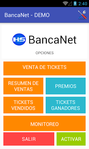 BancaNet Screen 2