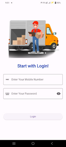 Achal Cargo Delivery Partner Screen 2