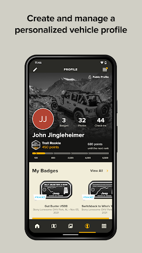 Screenshot of Jeep Badge of Honor