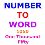 Cover Image of Download Number to Word Converter  APK