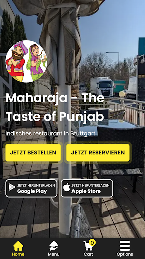 Android application Maharaja - The Taste of Punjab screenshort