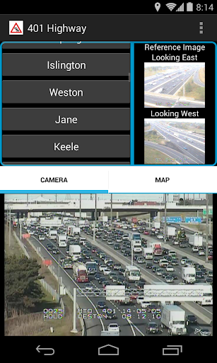 Toronto Traffic Cameras Screen 3