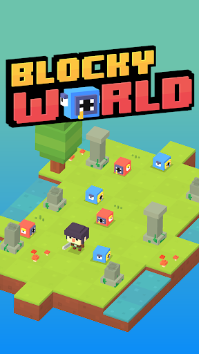 Android application Blocky World - Fantasy Quest screenshort