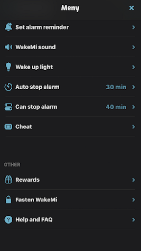 WakeMe: Alarm Clock Screen 2