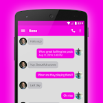 Cover Image of Unduh EvolveSMS Theme - Pinks 5.5.2 APK