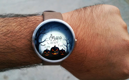 Halloween Spooky Watch Face