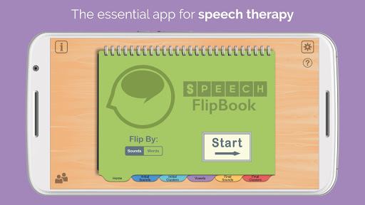 Screenshot of Speech FlipBook