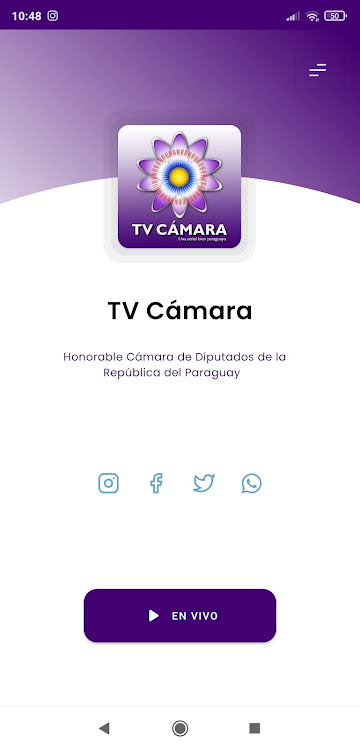 TV Cámara Paraguay by CamaronHosting.com - (Android Apps) — AppAgg
