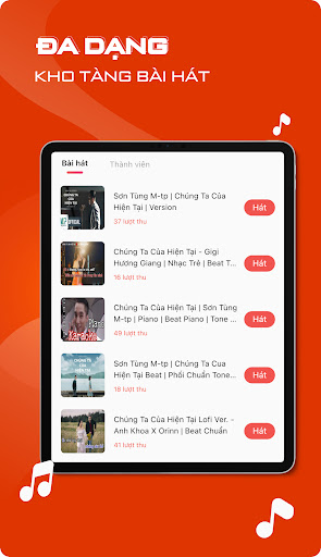 Yokara - Hát Karaoke Thu Âm screenshot 18