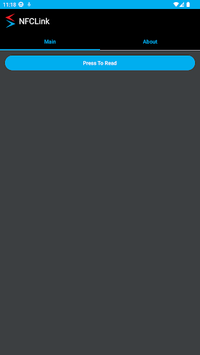 Android application NFC Link screenshort