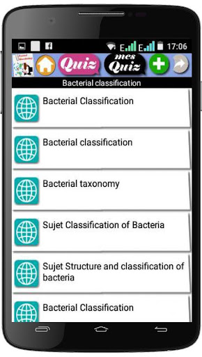 Android application Practical Microbiology courses screenshort
