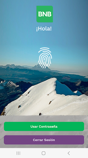 Android application BNB Móvil screenshort