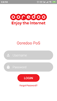 screenshot of Ooredoo Dealer POS