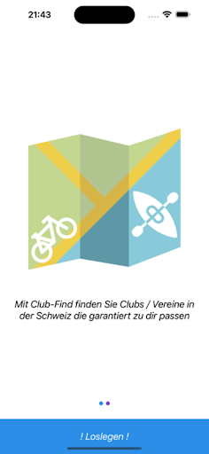 Android application Club-Find screenshort
