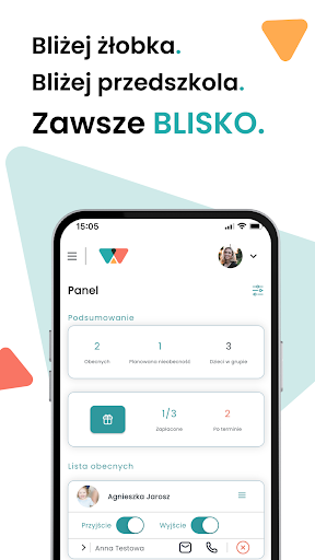 Android application BLISKOedu screenshort