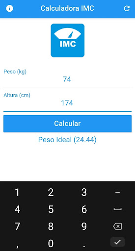 Calculadora IMC Screenshot 2 - AppWisp.com