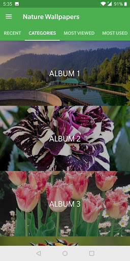 Nature Wallpapers Screen 3
