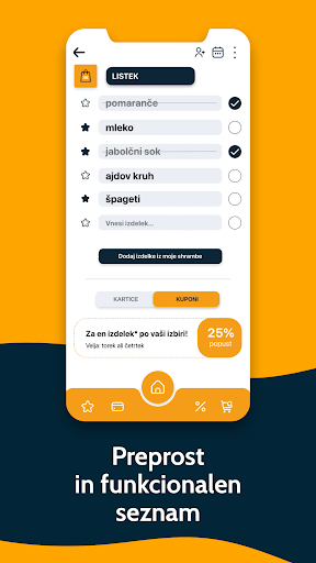 Listek Screen 2