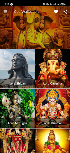 Android application All God Wallpapers Lords HD 4K screenshort