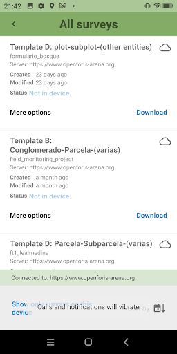 OpenForis Arena Mobile Screenshot 4 - AppWisp.com