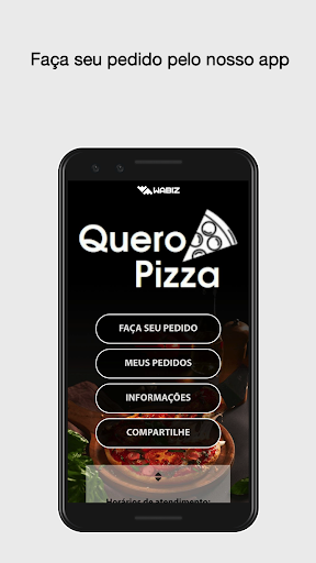 Android application Quero Pizza App screenshort