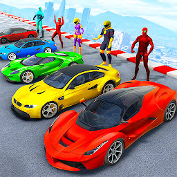 Slika ikone Superhero Car Stunt Game 3D