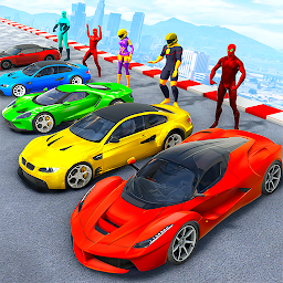 Icon image Superhero Game: Ramp Car Stunt