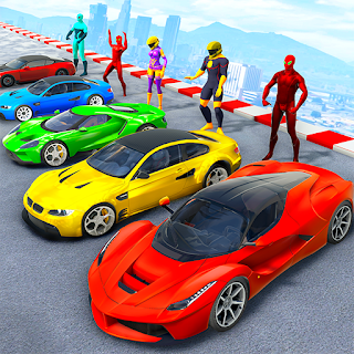 Superhero Car Stunt Game 3D apk