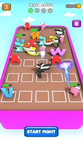 Merge Alphabet Monster Run 3d