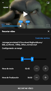 Captura de Pantalla 8 FX Player con Descarga Vídeo android