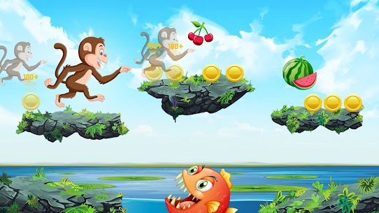 Monkey Jungle Adventure Games MOD APK (Unlimited Money) Download 3