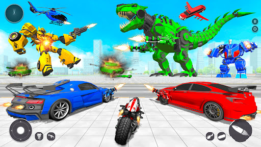 Dino Transform Robot Games Mod UNLIMITED