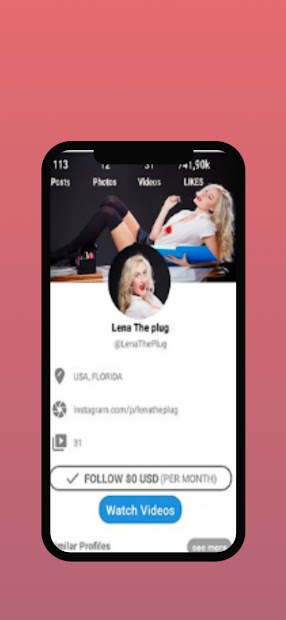 Captura de Pantalla 2 Onlyfans App Content Guide android