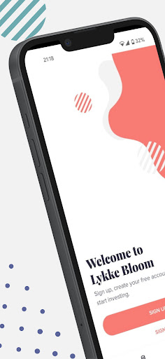 Android application Lykke Bloom screenshort