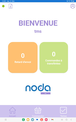 Android application NODA CRM screenshort
