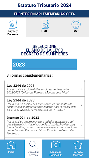 Fuentes Complementarias - CETA Screen 2